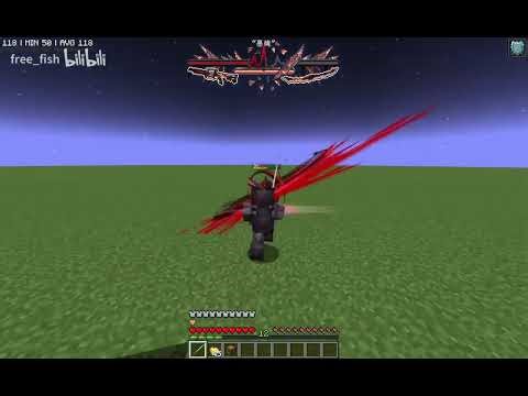 [Arknights/Minecraft] mod gathering torches new boss "gravestone" phase 1