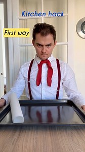 6.1K views · 67 reactions | Get parchment paper to stick #hacks #kitchenhacks #viralhacks #testing | Tina's testing | Facebook