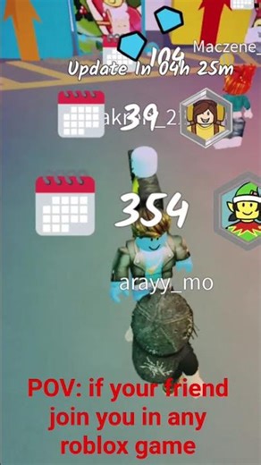 POV: if your friend joins you in any roblox game (relatable?)