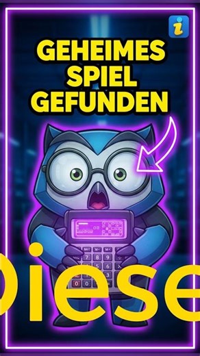 99% don't know: How to play games on your calculator! #shorts