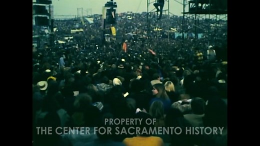 Scenes from the Altamont Speedway Free Festival 1969