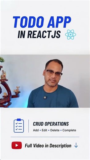 Stop Watching Tutorials... Build This ReactJS Todo App! 🔥⚛️ #coding