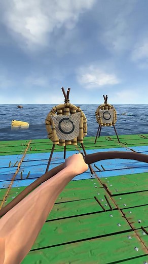 Raft Survival Part 2: Ocean Nomad Game & Raft Building