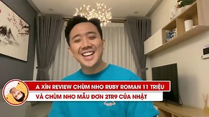 4.5M views · 126K reactions | Chuyên mục review đồ ăn có tâm của A Xìn xin phép trở lại nha quý vị! Bữa nay em thử chùm nho, ăn đắt mà xắt ra miếng nha... Mà này em được tặng chứ chưa có ý định bỏ tiền mua nha kkkkkk #TranThanh | Trấn Thành | Facebook