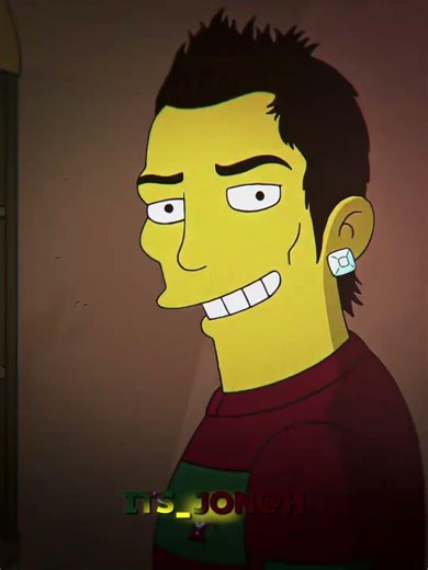 Ronaldo x Simpsons edit #shorts