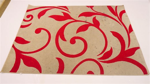 I transformed this stained rug! 🙌