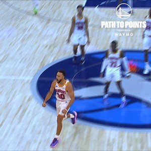 The art of the screen, the precision of the pump fake, and the timely assist — all leading to the bucket. Waymo || Path to Points | Golden State Warriors