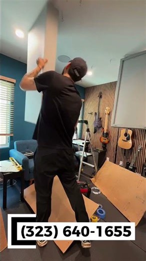 Final Acoustic Panel Install | Studio Timelapse Pt. 3