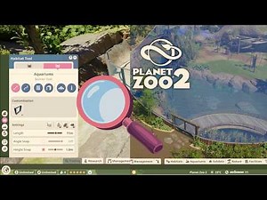 Planet Zoo 2 Habitat Tool - UI Screenshots Breakdown