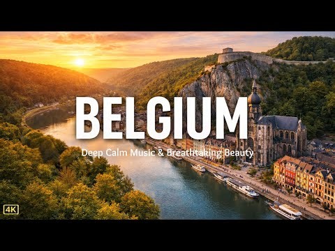 Belgium in 4K 🇧🇪 | Most Beautiful Nature & Peaceful Scenic Views