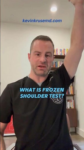 What Is Frozen Shoulder Test #frozenshoulder #orthopedicsurgeon