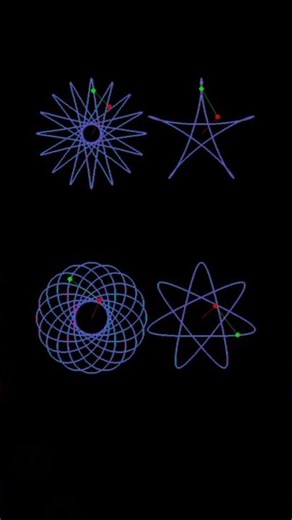 When Physics Creates Art 🌌 #SpiralArt #art #MathArt #PhysicsArt