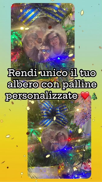 Rendi magico e unico il tuo albero. Palline personalizzabili sublimate. Nomi, frasi, foto o qualsiasi cosa tu voglia. Info in direct Spedizioni in tutta italia #sublimazione #sublimationprinting #natale #natale2024 #neiperte #perte #foryou #fyp #npt