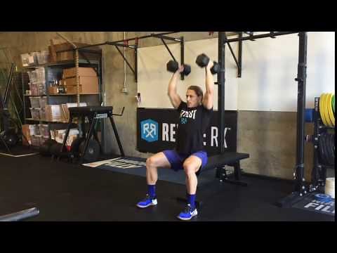 Seated Dumbbell Press