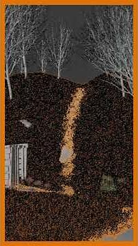 Weight Paint Particle Density in Blender (1Minute Tutorial) #SHORTS