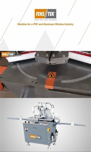 UPVC Window Reverse Butt Welder #machine #cnc#upvcprofile #fenstek #upvc #welding #welder