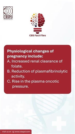 3 Major Physiological Changes in Pregnancy! (Which Fact is WRONG?) | OBGyn Quick Facts | CBS