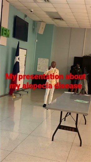 Educate people at my school about my alopecia disease