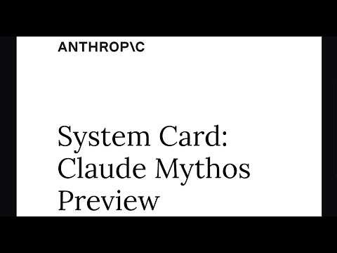 Claude Mythos System Card Deep Dive