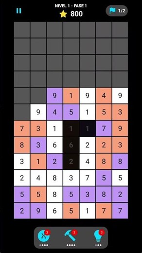 Numbers Drop - El puzzle de números y colores definitivo #games #puzzle #gaming