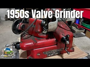 1950s Black & Decker Valve Grinder Resurrection!
