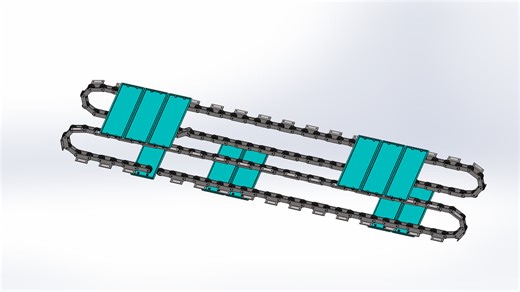 SOLIDWORKS动画制作~传送带、链传动