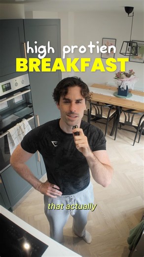 Muscle Building Breakfast Recipe 💪🏼#highprotein #fitness #proteinbreakfast #bulk