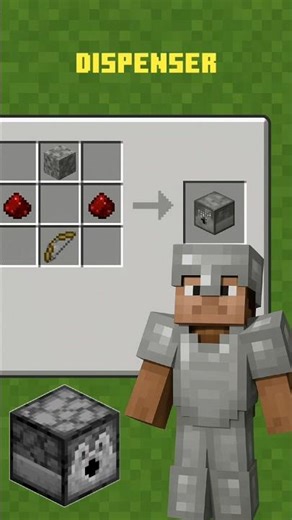 Fast Dispenser Craft Tutorial in Minecraft!