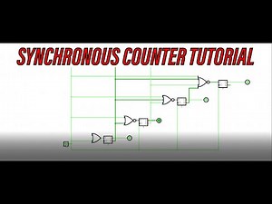 Synchronous Counter Tutorial in DIGITAL*