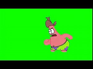 SpongeBob Green Screen: Patrick "I wanna be Dirty Dan"