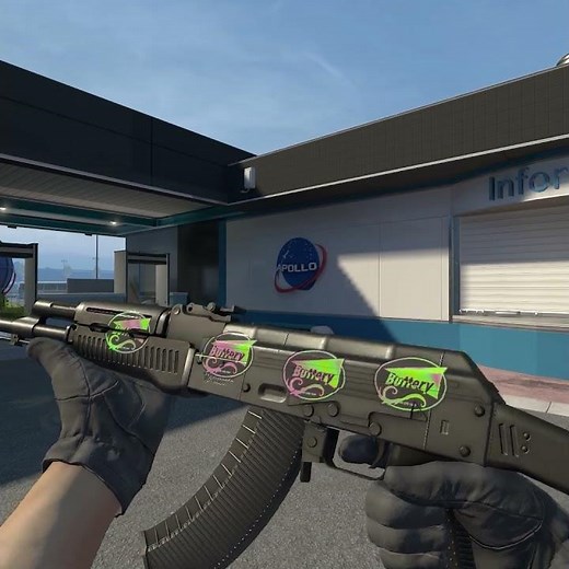 AK 47 Slate Sticker Craft | CS2 (2025)