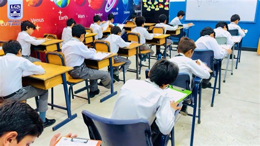 7.5K views · 104 reactions | ✨ Exam Time Begins! ✨ Today marks the beginning of the 1st Term Final Exams from Class One to 9th Junior at Lahore Grammar School Arifwala. Our brilliant students appeared for their first paper with focus, confidence, and determination. ✏️ Wishing them all the very best for the upcoming exams!  #LahoreGrammarSchool #Exams2025 #HardWorkPaysOff #LGS #StudentLife #BelieveInYourself | Lahore Grammar School Arifwala | Facebook