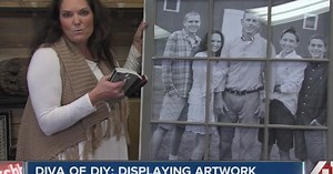 Engineer artful window frames to showcase images