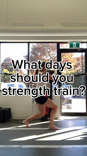 7.5K views · 50 reactions | What days should you strength train on?...