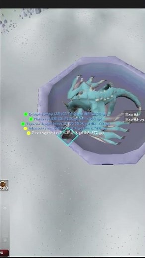 1/5000 Drop Skeletal Visage Vorkath #osrs #gaming #shorts