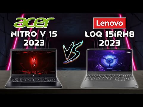 Nitro V 15 vs LOQ 15IRH8: Best Entry Gaming Laptops 2023 | Tech compare