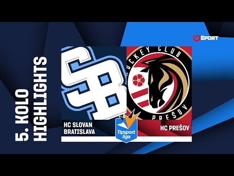 5. kolo: HC Slovan Bratislava - HC Prešov 4:0 (2:0, 1:0, 1:0)