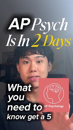 More AP psych tips posted on my page! Exam in two days.. are you ready? Not in the video, but make sure you fill in all questions on the MCQ. It seems obvious but people miss it all the time. You don’t get penalized for right answers! Answer every Bible and question. #appsychology #ap #psychology #studytips #studytips