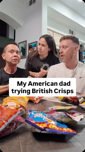 Tay & Alex 🇺🇸🏴󠁧󠁢󠁥󠁮󠁧󠁿 on Instagram: "This was chaotic in the best way 😂 and there are a few more parts to this video too!! 👀 #tayandalex #americandad #tastetest"