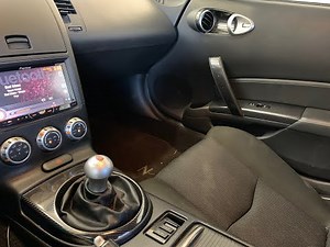 350Z | Carbon Fiber Vinyl Wrapping Interior Pieces