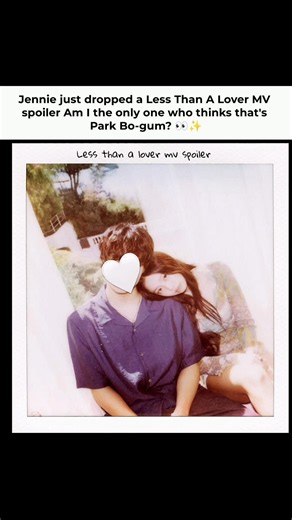 Jennie's spoiler for less than a lover mv #shorts#viral#blackpink #blinks#fyp#yg #jisoo#jennie#rosé