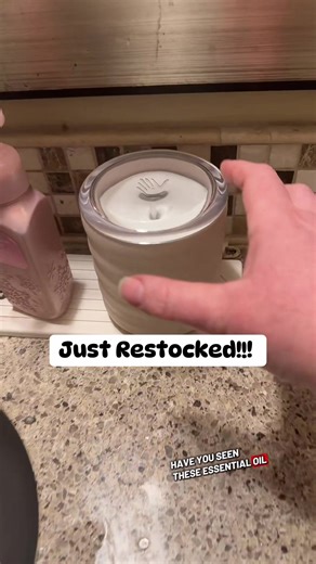 Keep your loved ones safe by using an essential oil diffuser in place of toxic candles that can cause fires. This looks and smells just like a candle but is so much better for the environment and for the air you breathe. #essentialoils #diffuser