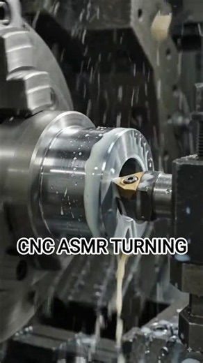 ASMR CNC Turning You Have to See to Believe #asmr #asmrsounds #asmrvideo #cnc #cncmachine #shorts