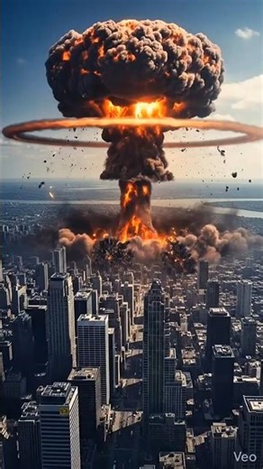 What Happens When a Nuclear Missile Hits a City?Full Destruction Visualized#nuclear#viralvideo