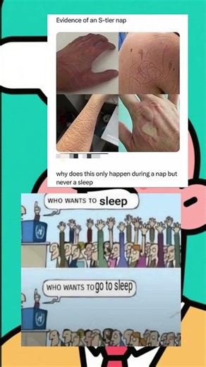 nap game strong with these epic creases! 😄 #naplife #sleepmarks #funny #memes #sleeptime