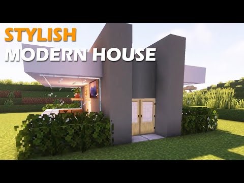 🔨 How to Build a 10x10 Modern House in Minecraft