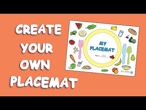 Create Your Own Placemat