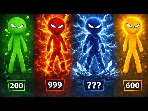 Stickman BEST MINI GAMES Tournament - Stickman Party 1 2 3 4 Player 2026