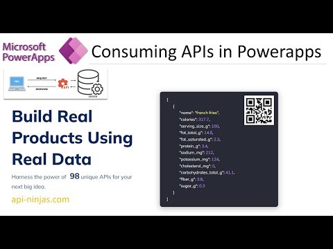 Powerapps working with API (JSON) to generate QR Code for Event Booking