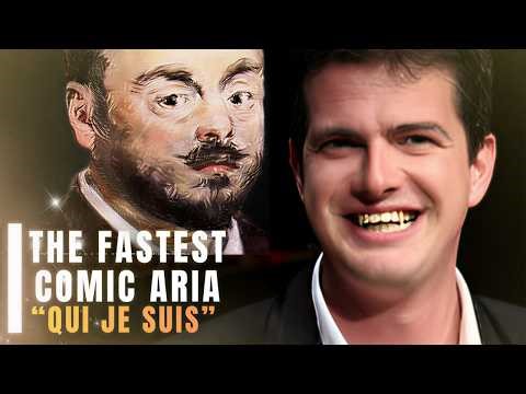 Philippe Jaroussky Sings Fisch-Ton-Kan (Chabrier) | A Brilliant FAST Comic aria